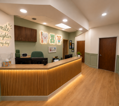 Dallas Kids Smiles Dentistry front desk
